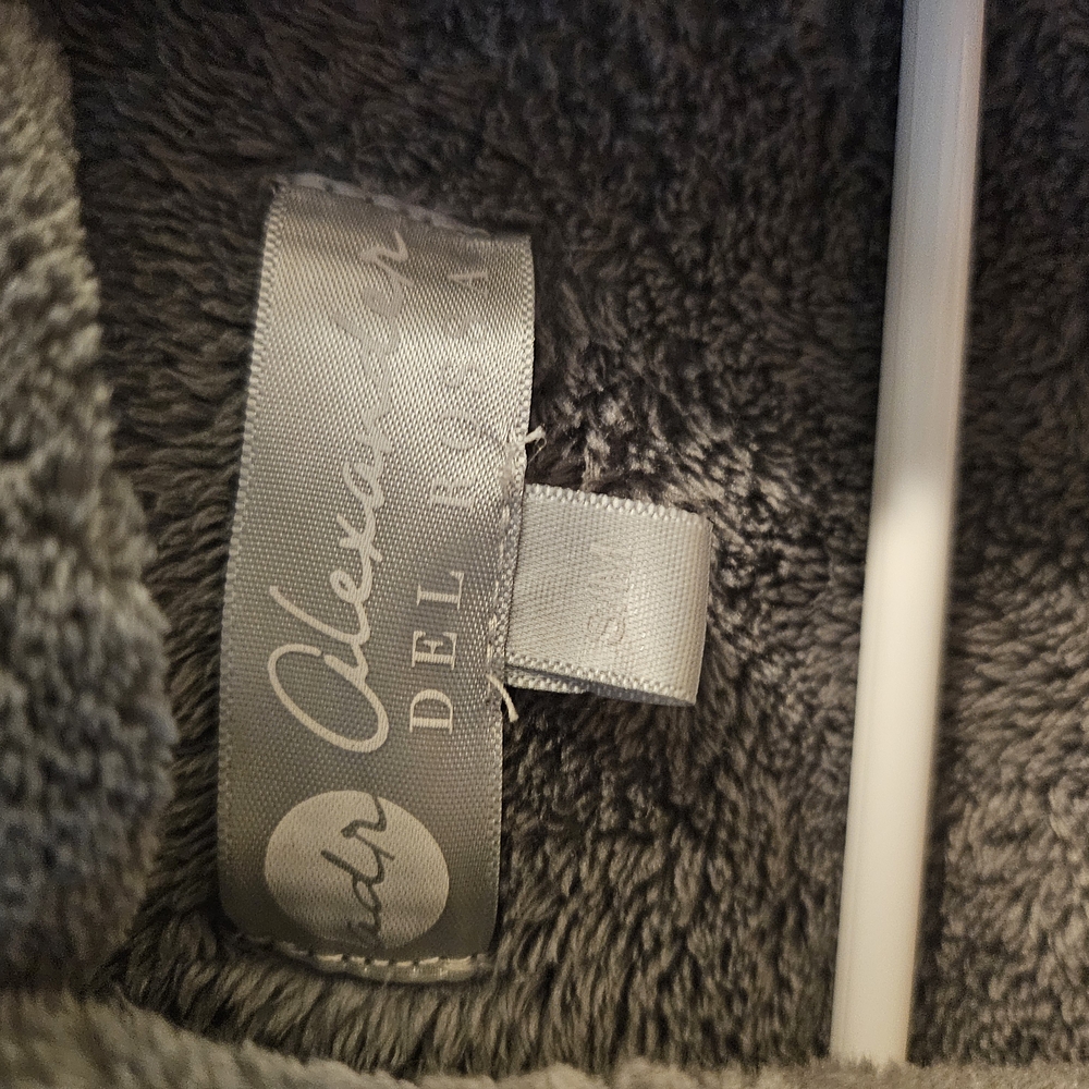 Alexandra Del Rossa Gray Robe